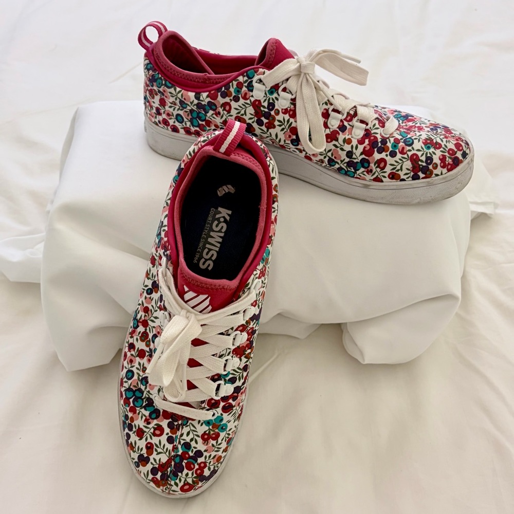 Liberty Print K-Swiss Classic Sneakers size 8 1/2